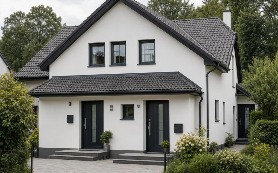 Einfamilienhaus mit Einliegerwohnung und zwei separaten Eingängen für die zweite Wohneinheit Einfamilienhaus mit Einliegerwohnung und zwei separaten Eingängen für die zweite Wohneinheit